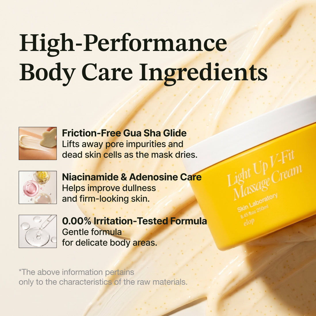 ELOP Mega Vita Light Up V-Fit Massage Cream