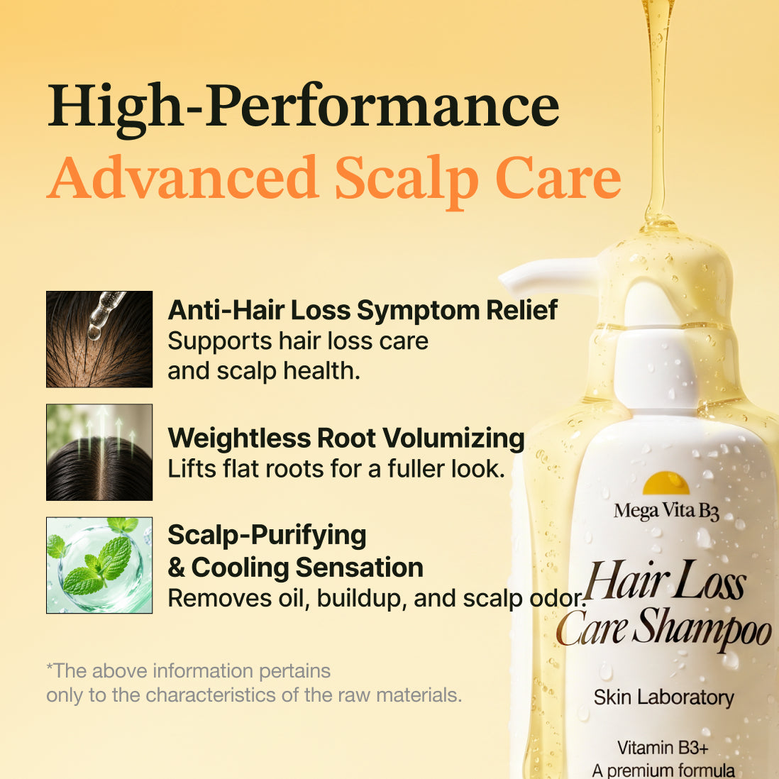 ELOP Mega Vita Anti-Hair Loss Care Shampoo