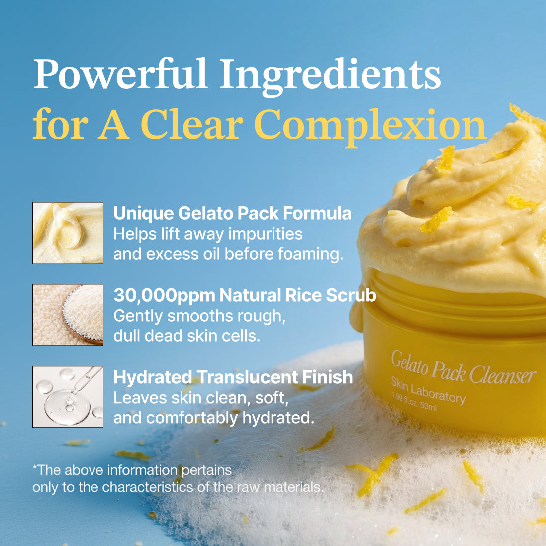 Mega Vita Gelato Pack Cleanser