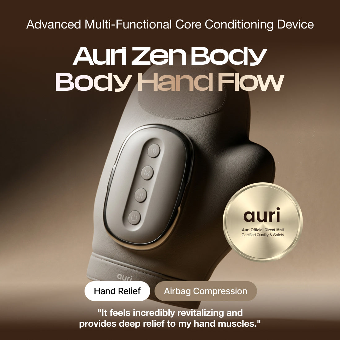 Auri Zen Body Body Hand Flow
