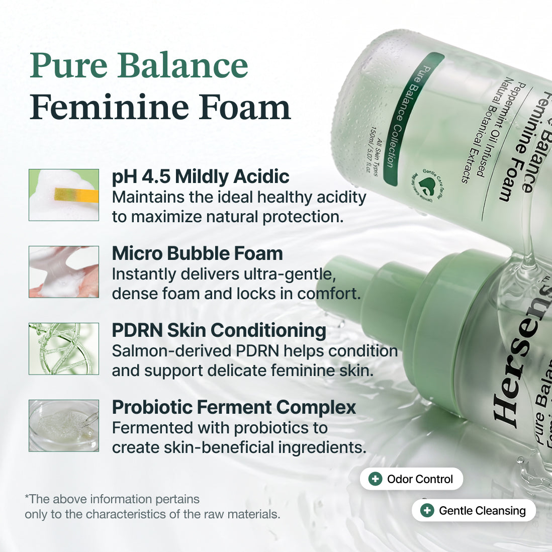 HERSENS Pure Balance Feminine Foam