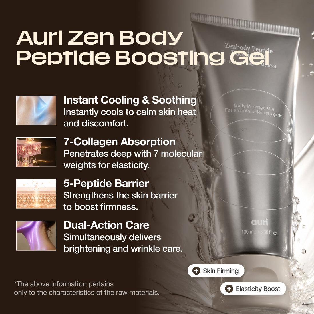 AURI Zen Body Peptide Boosting Gel
