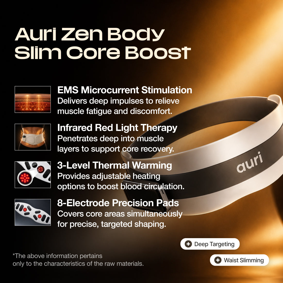Auri Zen Body Slim Core Boost