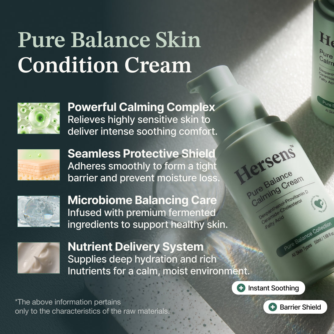 HERSENS Pure Balance Calming Cream