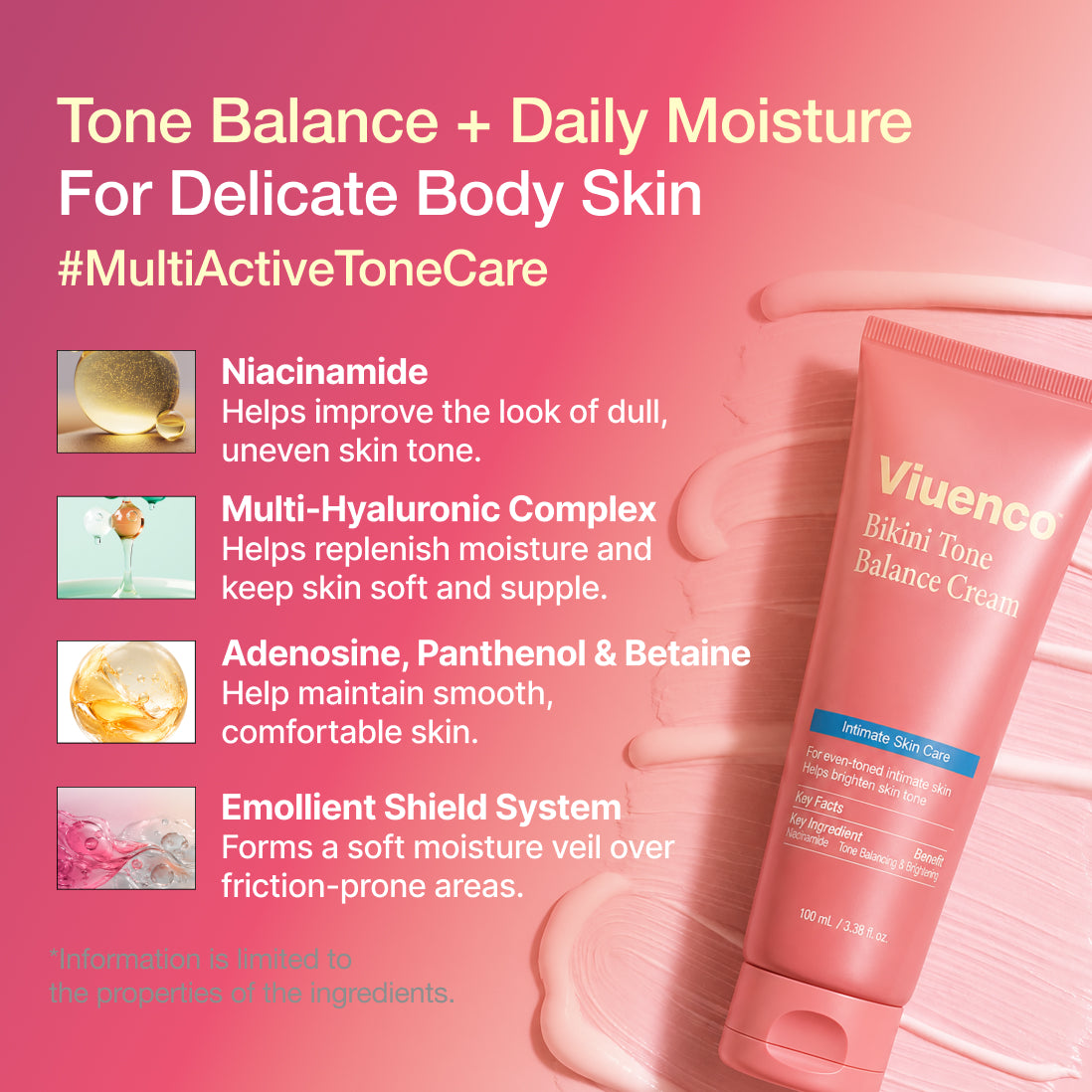 Viuenco Bikini Moistureizer Cream