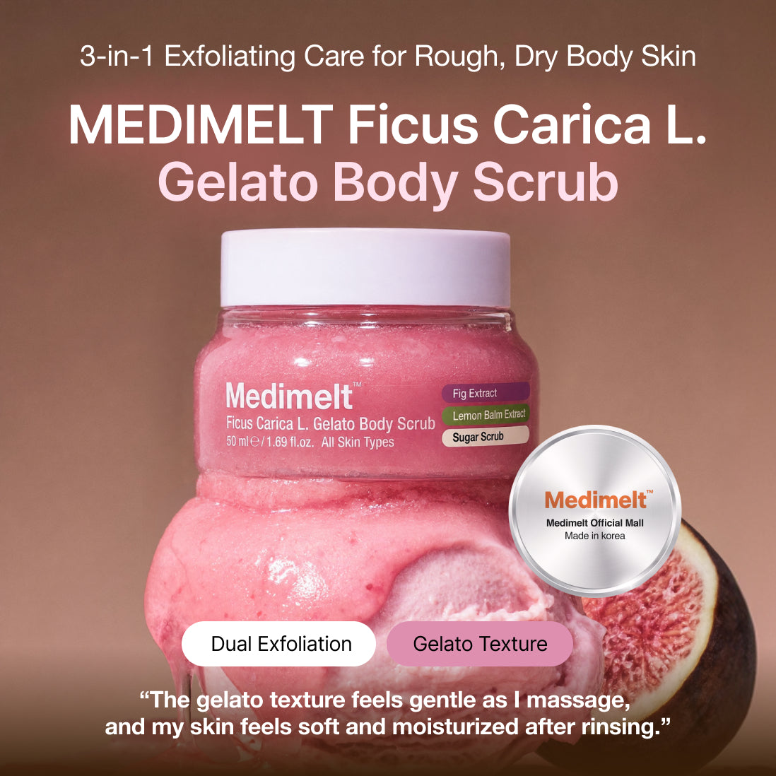Medimelt Ficus Carica L. Gelato Body Scrub