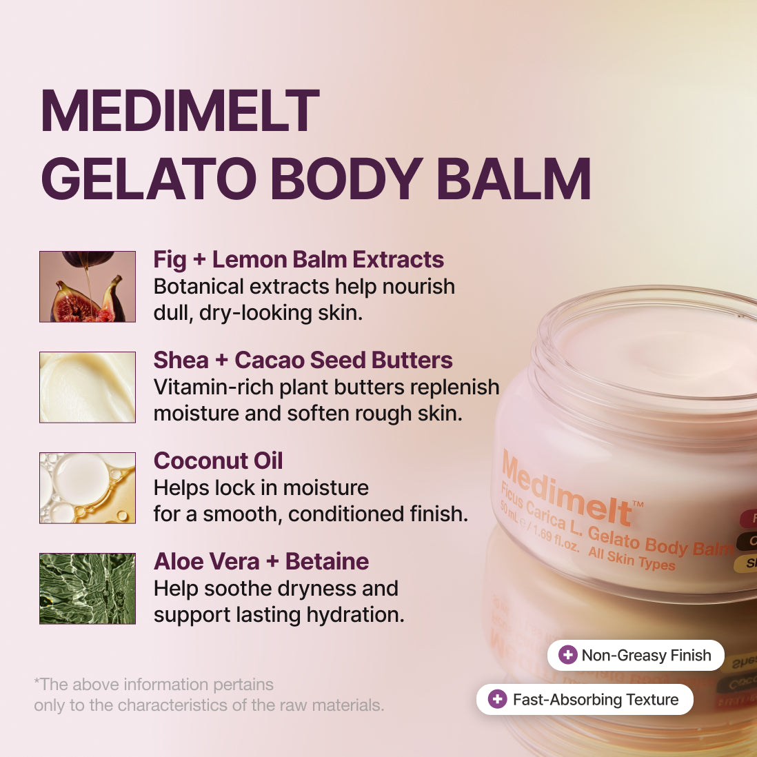 MediMelt Ficus Carica L. Gelato Body Balm