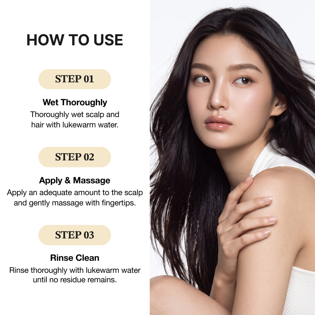 Rowbee Deep Honey Peptide Scalp Shampoo