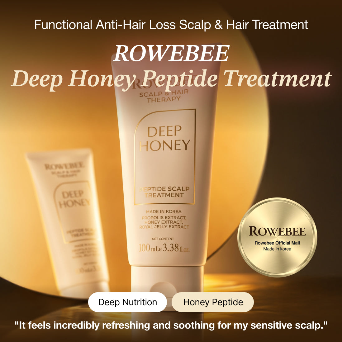 Rowbee Deep Honey Peptide Treatment