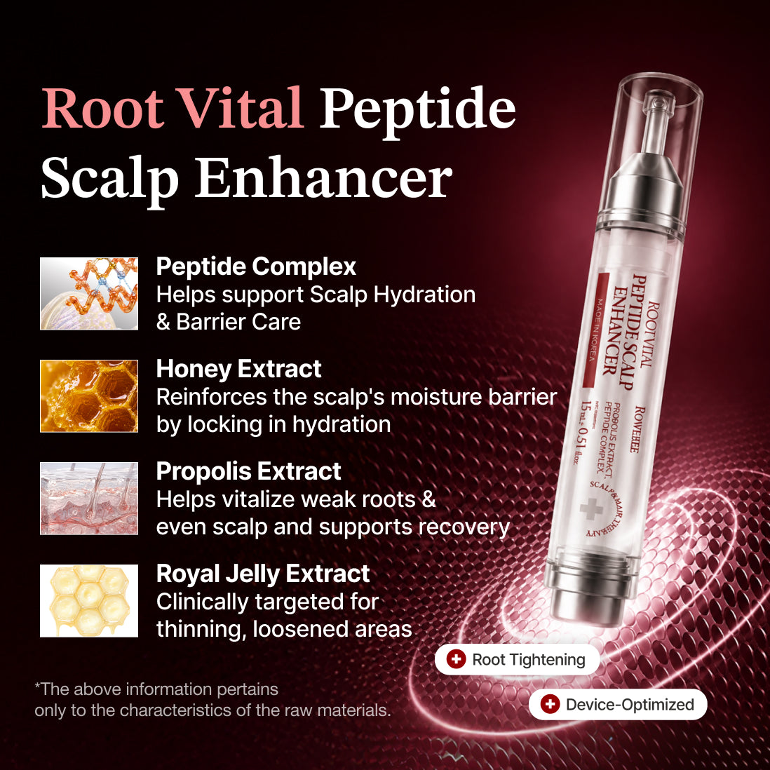 Rowebee Rootvital Peptide Scalp Enhancer